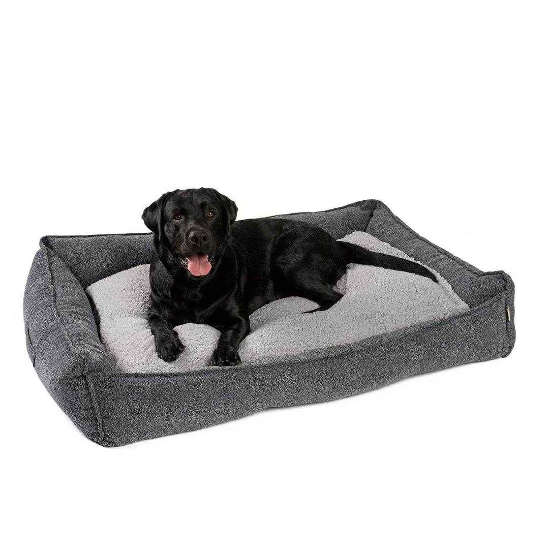 JAMAXX Premium Hundebett Orthopädisch Memory Visco Schaum Waschbar Abnehmbarer Bezug Wasserabweisend