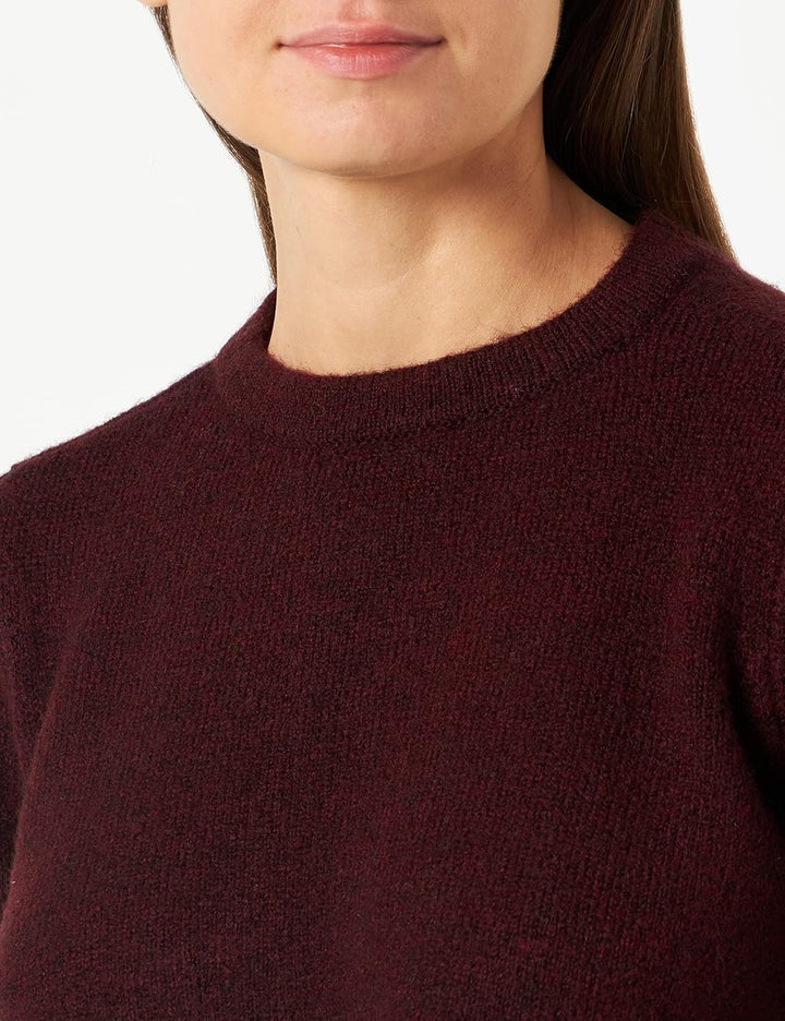 MUSTANG Damen Carla C Knot Pullover XS Decadent Chocolate 3242, XS Decadent Chocolate 3242