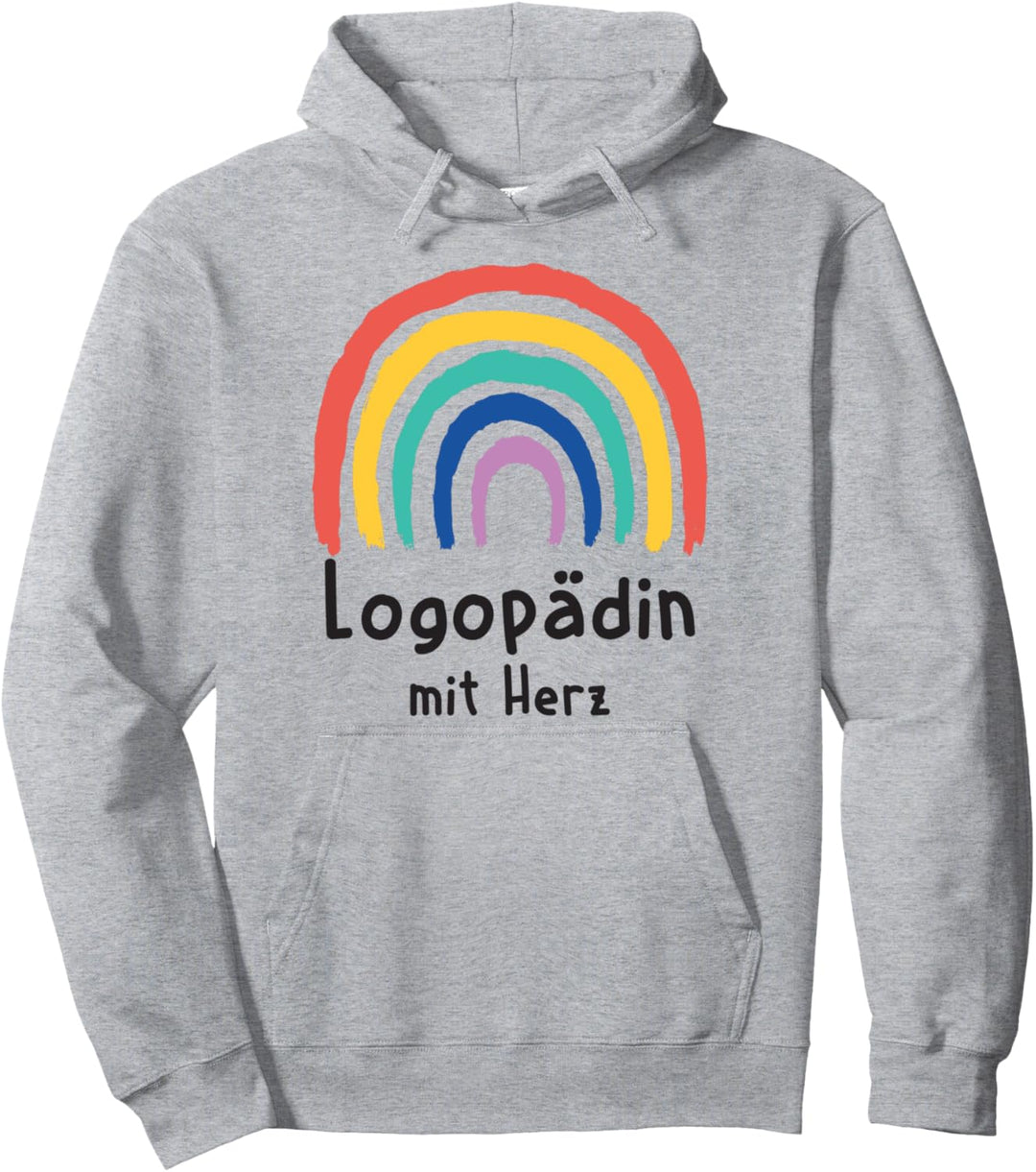 Logopädin Mit Herz Danke Dankeschön Spruch Pullover Hoodie