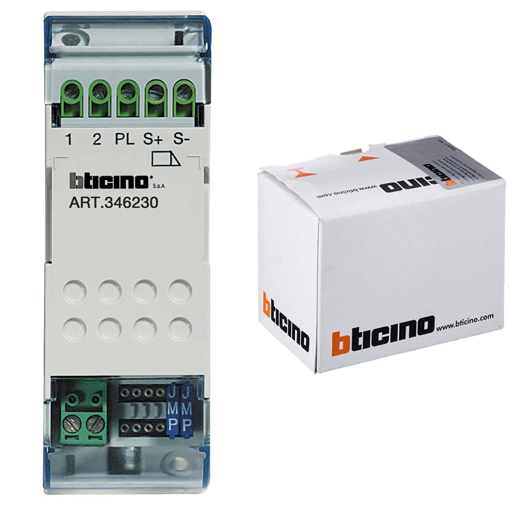 Reiheneinbau-Türöffnerrelais für Sfera Audio- und Video-Türsprechanlagen, 2-Draht & Audio-/Video-Spr