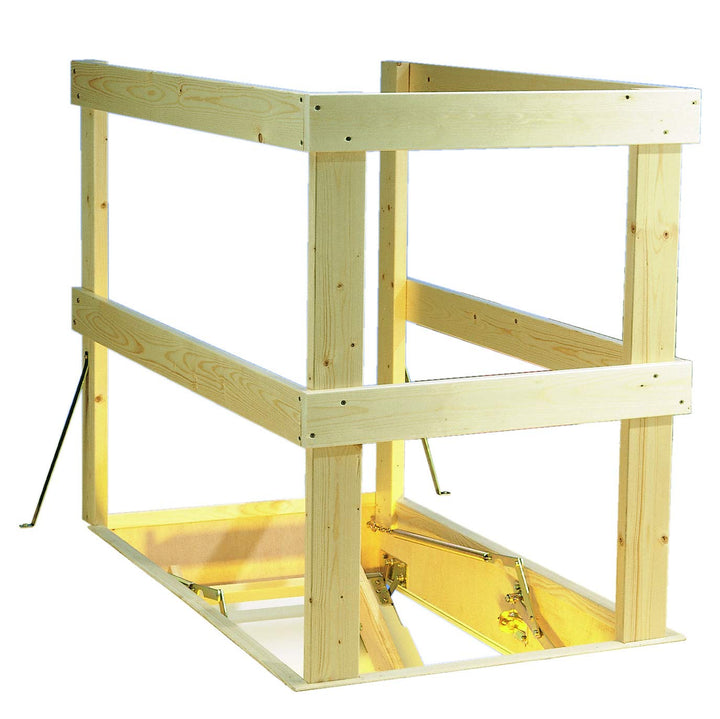 Lukenschutzgeländer zur Absicherung von Deckenöffnungen | Für Dolle Bodentreppe bis 130 x 70 cm