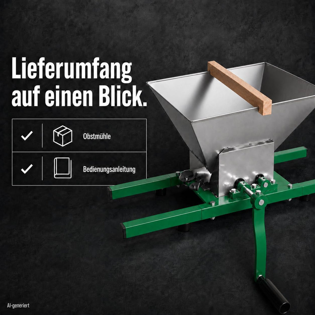 Güde 30009 Obst- und Beerenmühle BM 7, 7 L