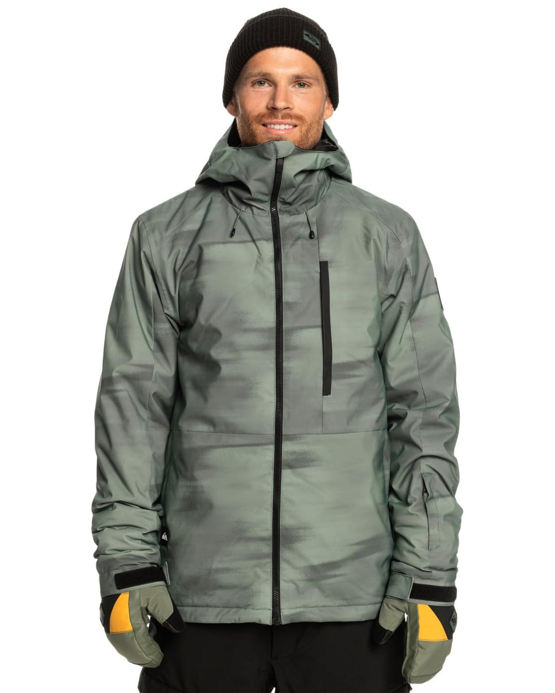 Quiksilver Herren Mission Printed Jk Jacket (1er Pack), Break Off Laurel Wreath
