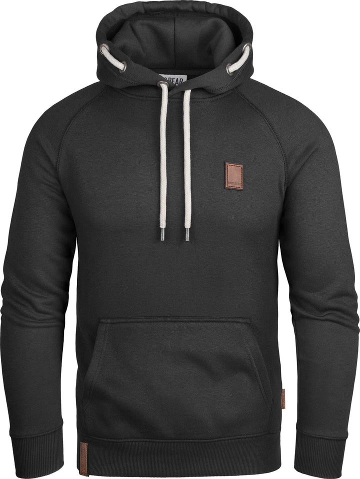 Grin&Bear Hoodie Herren Sweatshirt GEC484, Schwarz
