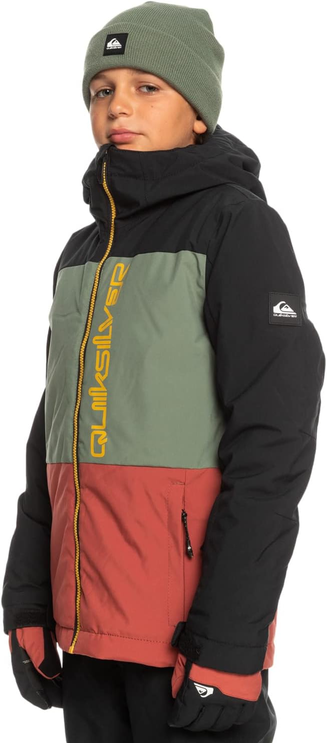 Quiksilver Jungen Side Hit Youth Jk Shell-Jacke (1er Pack) XS true black, XS true black