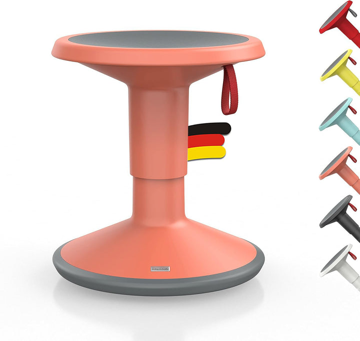 Interstuhl UPis1 - ergonomischer Sitzhocker mit Schwingeffekt - höhenverstellbar - Hocker mit rutsch