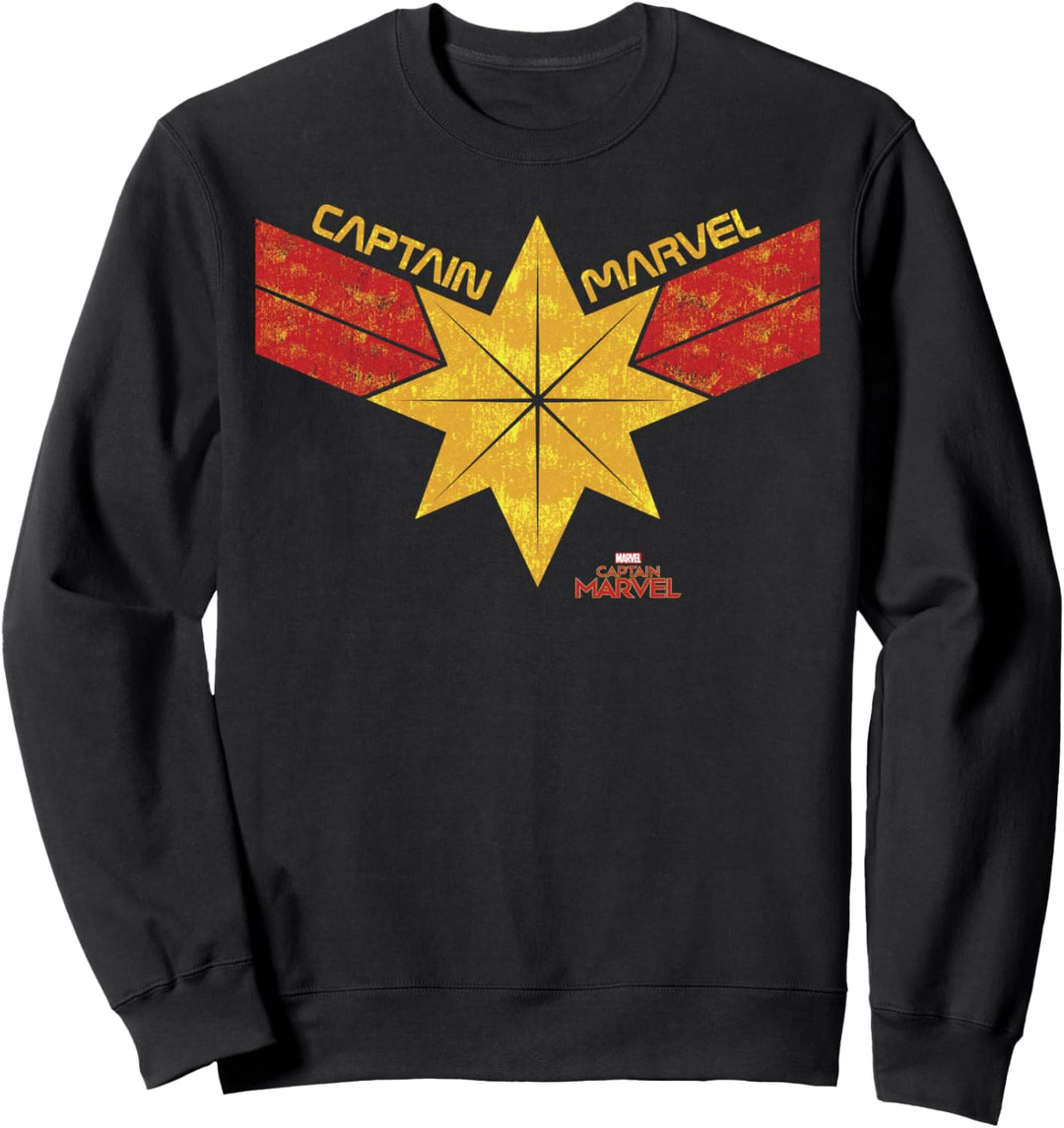 Captain Marvel Ribbon Logo Sweatshirt