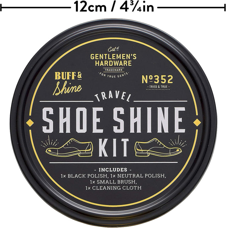 Gentlemen's Hardware Herren-Schuhputz-Set, Mehrfarbig, Einheitsgrösse