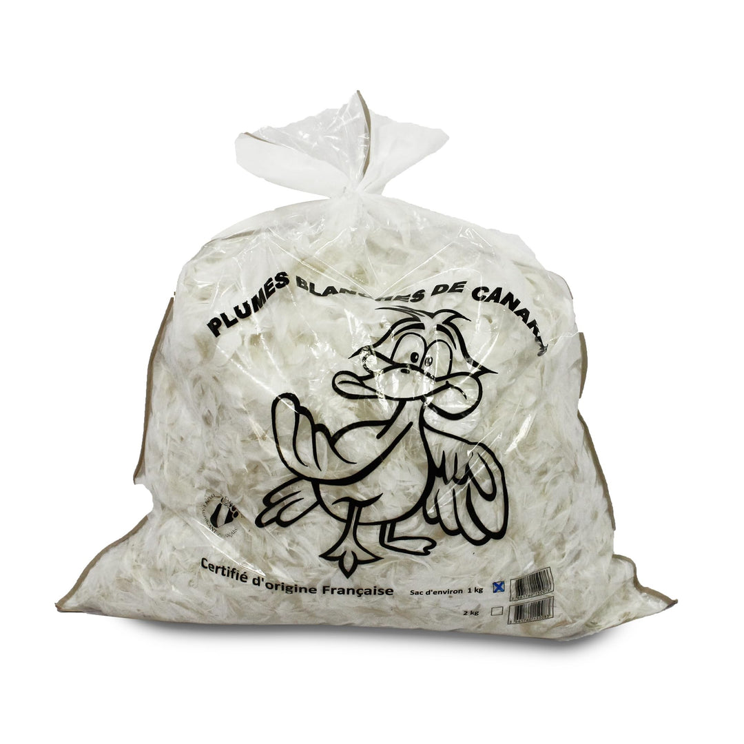 Linnea Füllmaterial 95% Entenfedern 5% Daunen, 1-kg-Sack