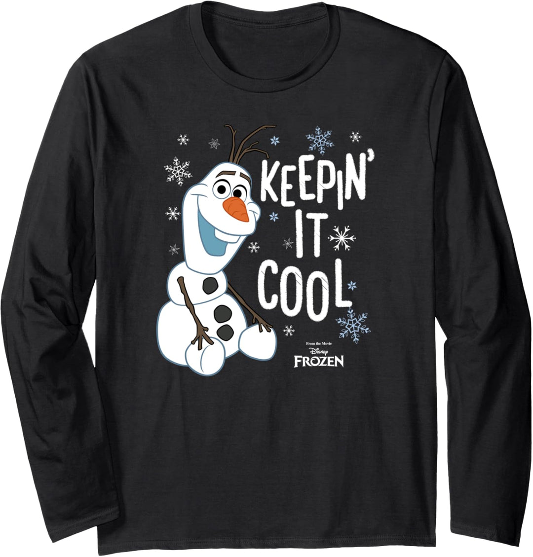 Disney Frozen Olaf Keepin It Cool Langarmshirt
