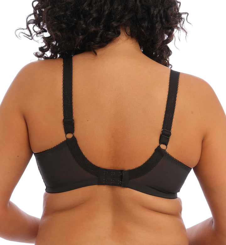 ELOMI Damen Cate Full Coverage Underwire Bra Vollschalen BH, Undurchsichtige 42FF Ebenholz, 42FF Ebe
