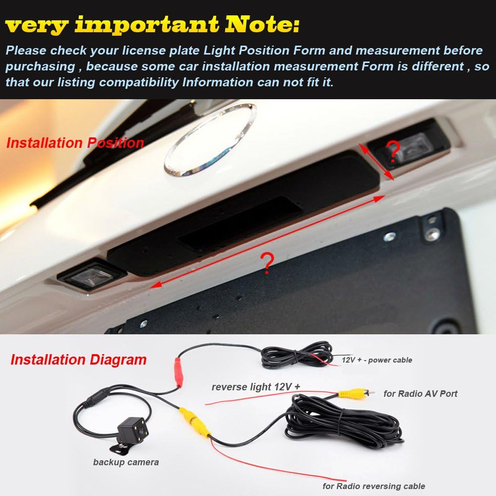 Auto Griff Rückfahrkamera Replacement for Mercedes Benz CLA180 CLA200 CLA220 CLA250CDI CLA45 AMG C11