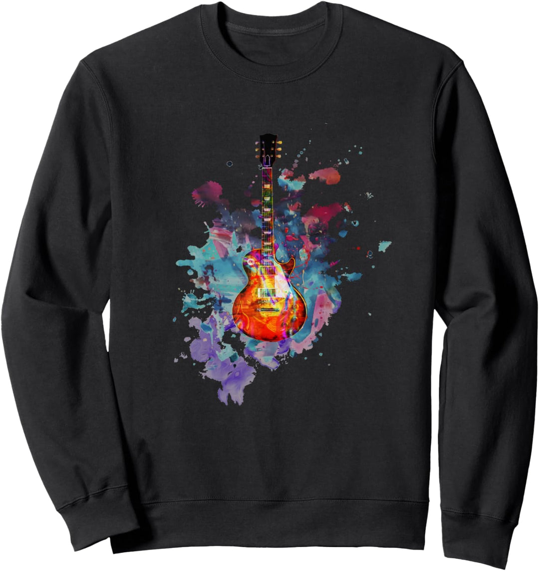 E-Gitarre Elektrische Gitarre - Gitarrist Elektrogitarre Sweatshirt