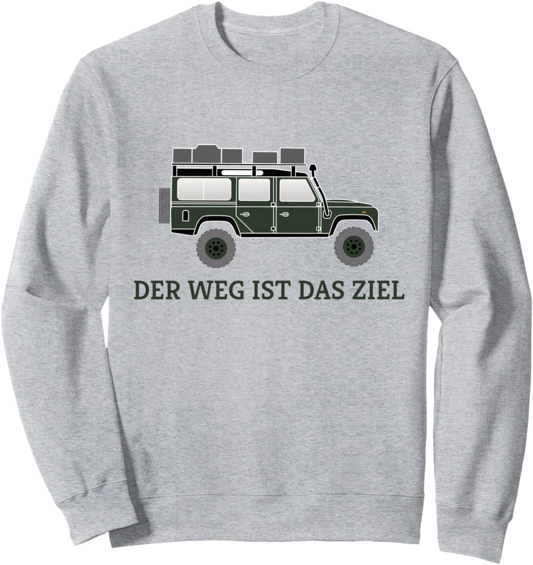 Defender Dachzelt Offroad 4x4 Reisefahrzeug Geschenk lustig Sweatshirt