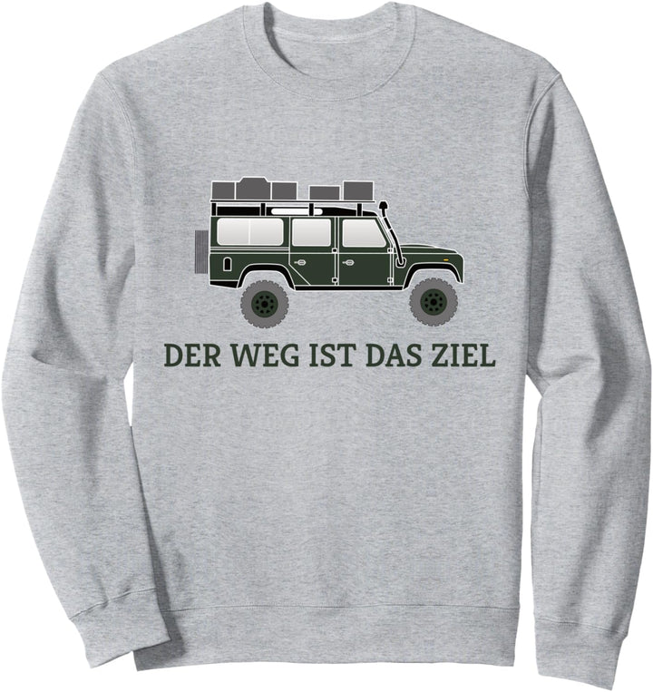 Defender Dachzelt Offroad 4x4 Reisefahrzeug Geschenk lustig Sweatshirt