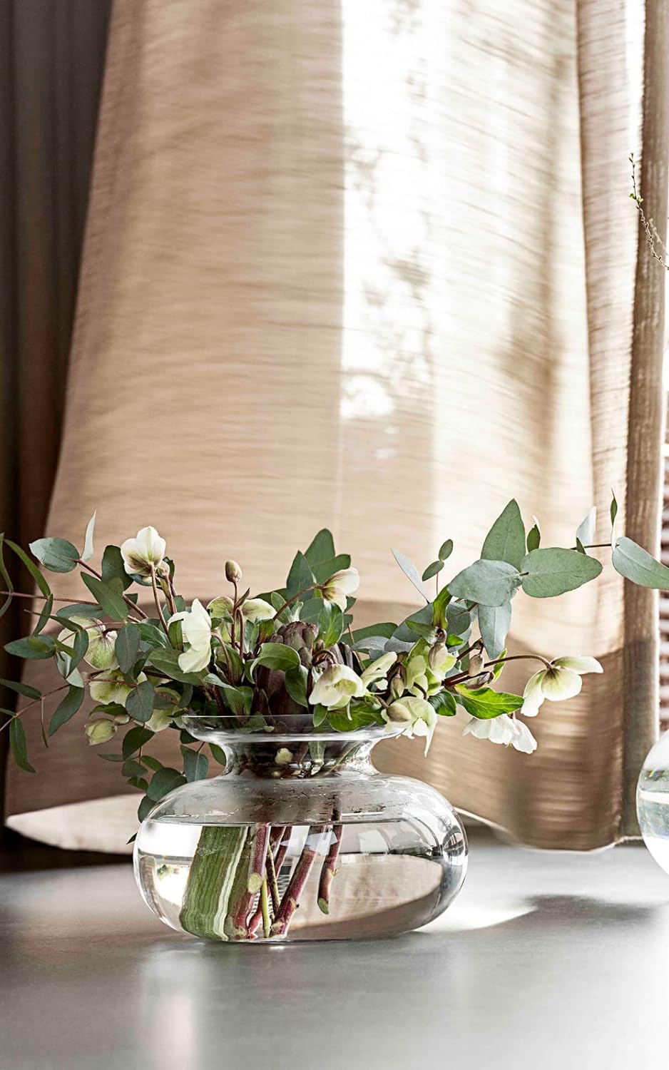 Zone Inu Vase, Durchm. 31,7 cm, Höhe 33 cm, Pure Clear 33 cm Pure Clear, 33 cm Pure Clear