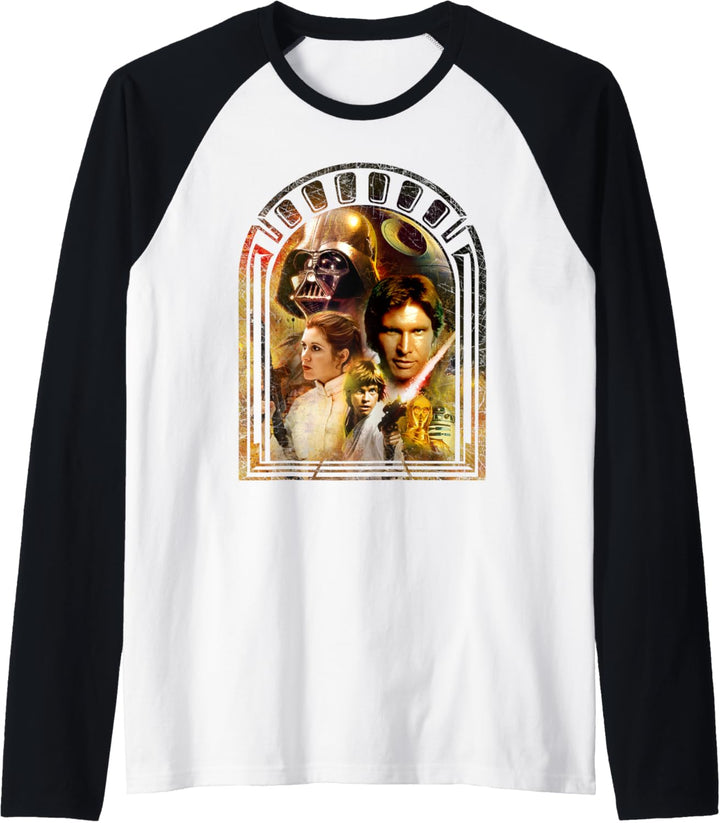 Star Wars Group Shot Doorway To Destiny Raglan