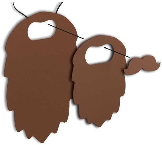 Smoby Barber & Cut – Erster Bart – Spielzeug für Barbier – 5 Zubehörteile – Bart, Umhang aus Stoff,