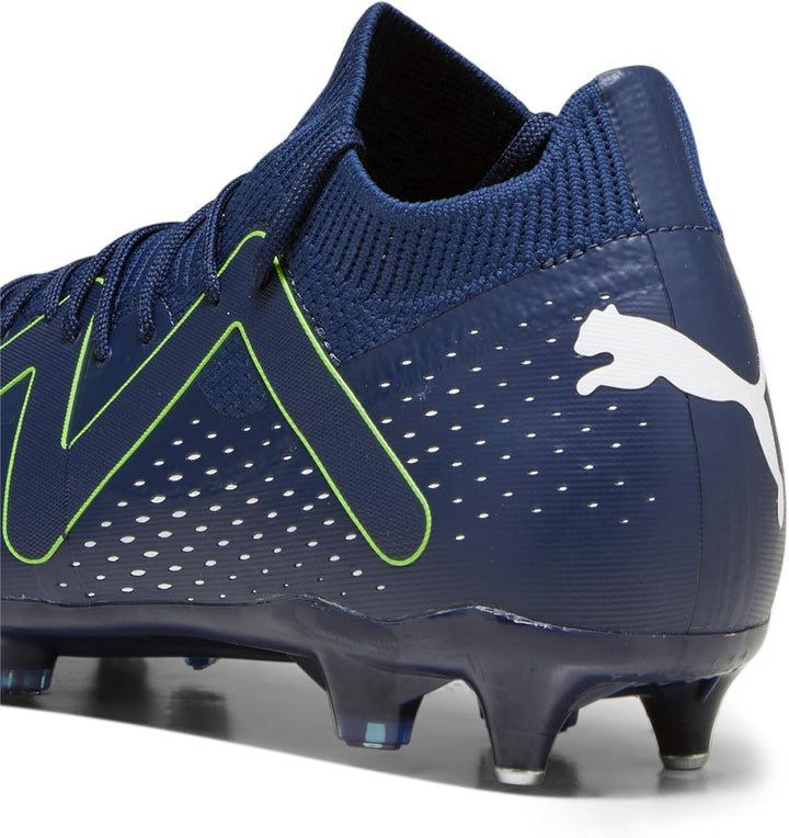 PUMA Future Match Mxsg Herren Fussballschuh 39 EU Persisches Blau Puma Weiss Pro Grün, 39 EU Persisc