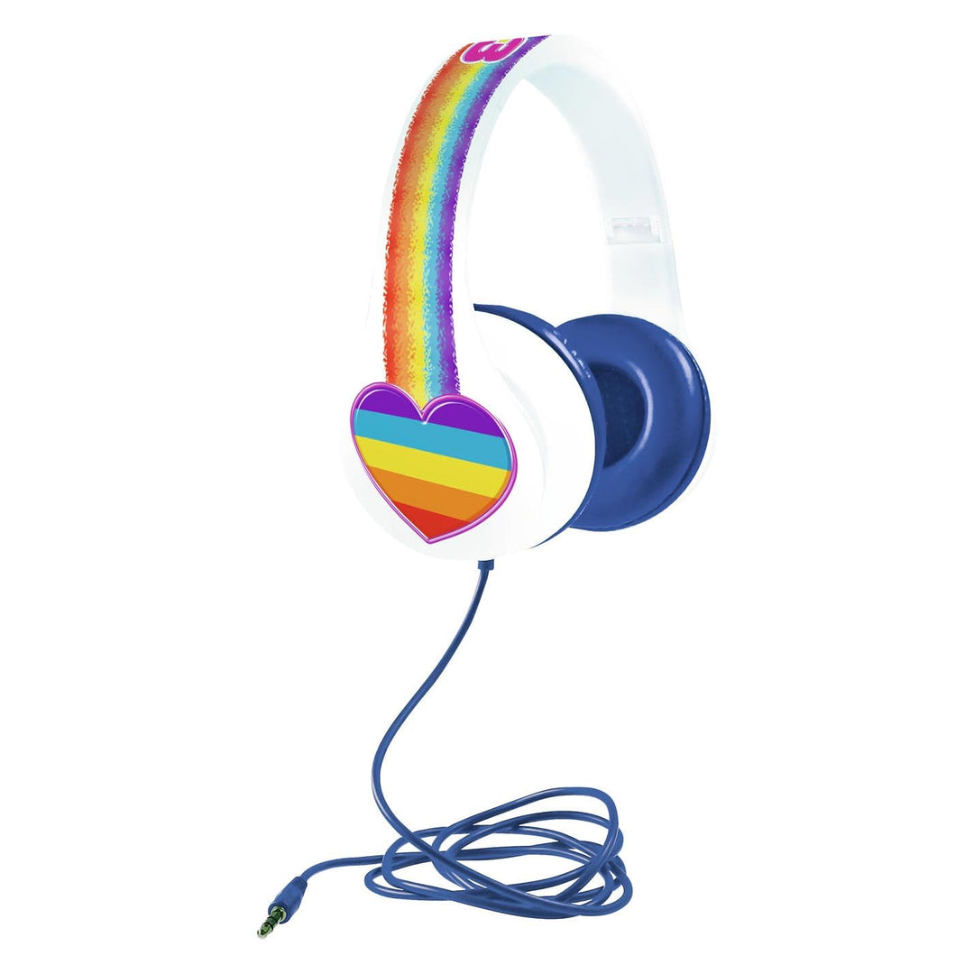 K3 MEK3B2000490 Kopfhörer - Kopfhörer Rainbow - begrenzt auf 85 dB,Weiss
