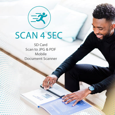 IRIScan Book akku mobiler Scanner : 12PPM Batterie dokumentenscanner, kostenloser PDF-Editor, Mini S
