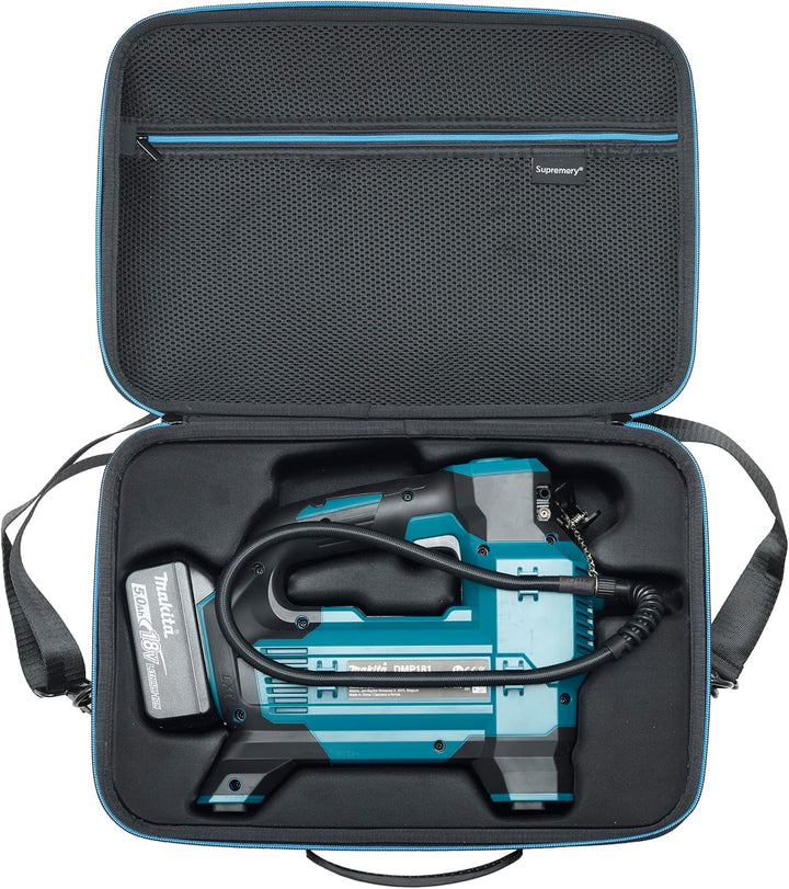 Supremery Tasche kompatibel mit Makita DMP181Z Akku Kompressor Case Zubehör kompakte Tragetasche Kof
