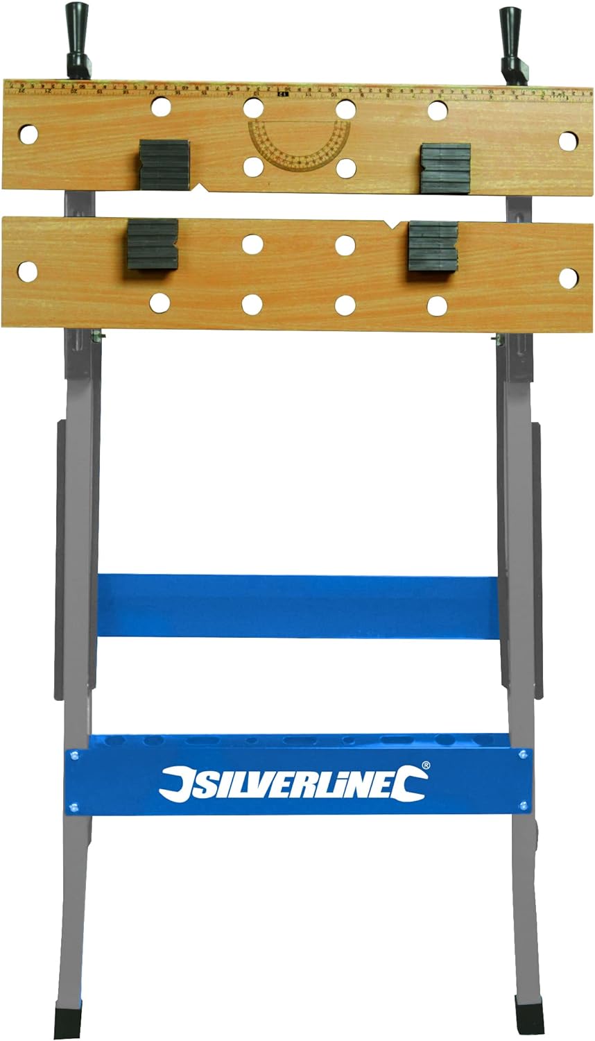Silverline TB01 Klappwerkbank 100 kg Einzelbett, Einzelbett