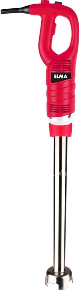 ELMA Stabmixer Rot für den Professionellen (40 CM), Rot