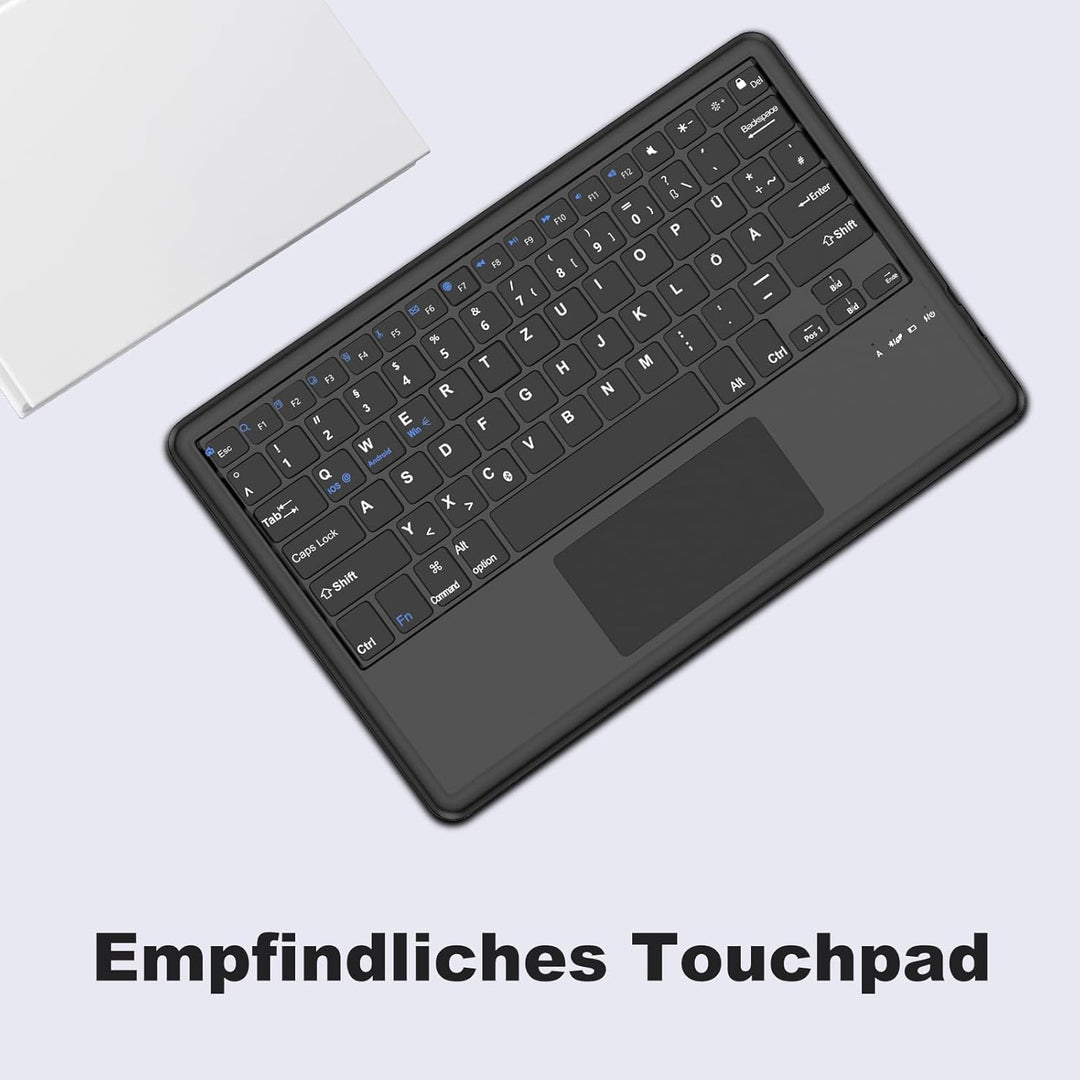 Tastatur für Lenovo Idea Tab Pro 12.7" 2025 mit Touchpad, Hülle mit Tastatur für Lenovo Idea Tab Pro