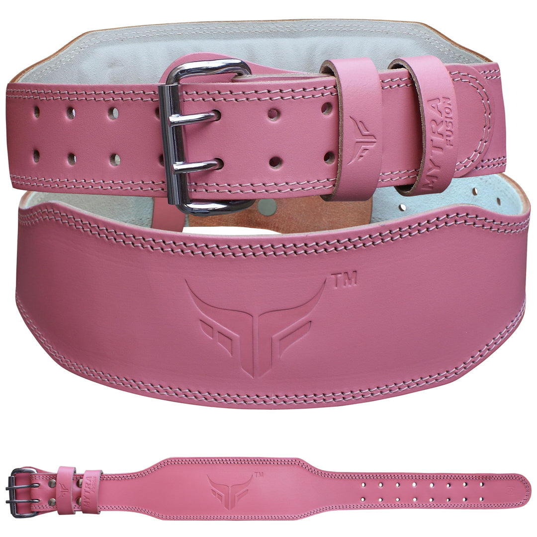 Mytra Fusion gewichthebergürtel damen powerlifting belt Echtes Leder gym gürtel damen für Fitnessstu