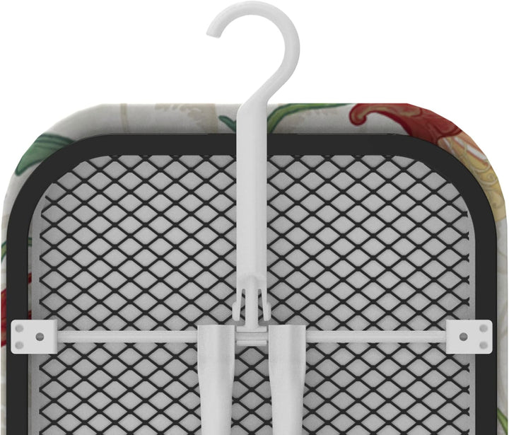 Rörets DampfBügelbrett Tempo Weiss - Patentiertes Bügelbrett für alle, die wenig Platz und Zeit habe