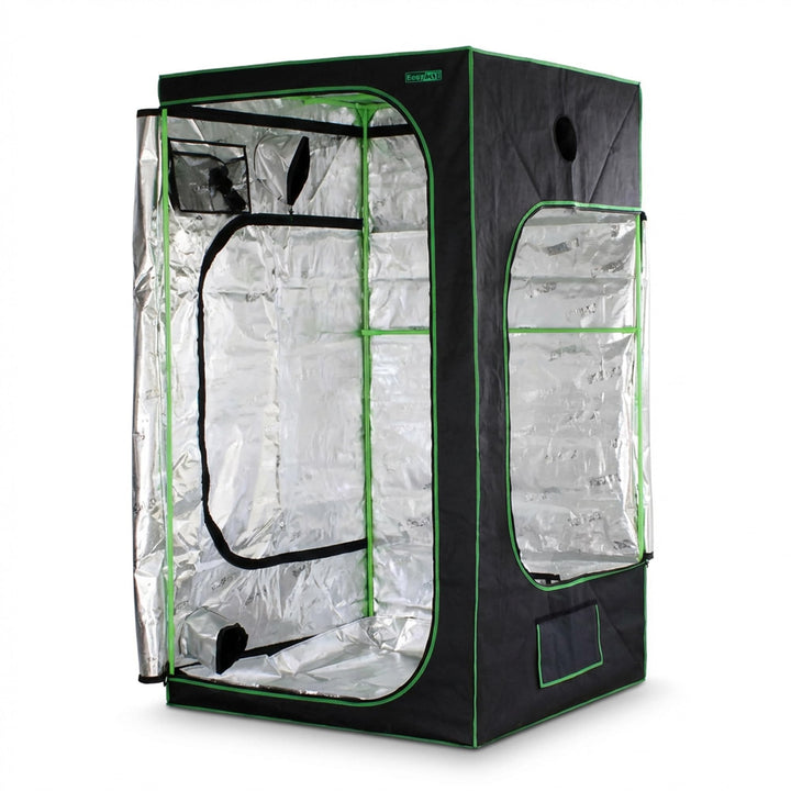 Easy Act Dark Box Growzelt 150x150x220 cm, lichtdichte Indoor-Growbox mit stabilem Gestänge und hoch