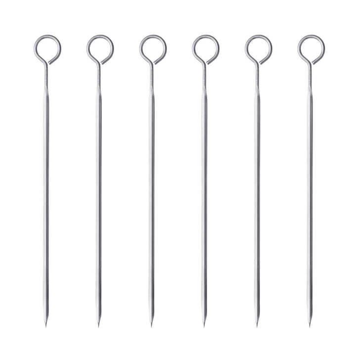 triangle 90 324 06 02 Grillspiesse-Set mit Ring 6-teilig 25 cm Made in Solingen / Germany profession