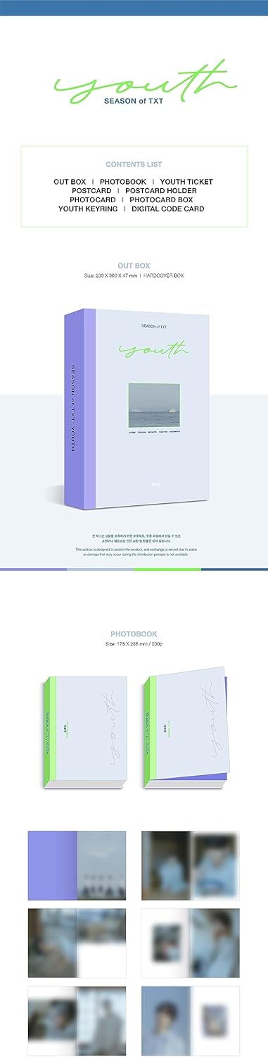 TOMORROW X TOGETHER - Season of TXT: YOUTH PHOTOBOOK