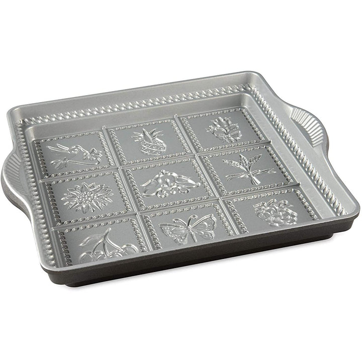 Nordic Ware 3237 Backform " Shortbread - Kuchenform " Antihaftbeschichtet, Antihaftbeschichtet