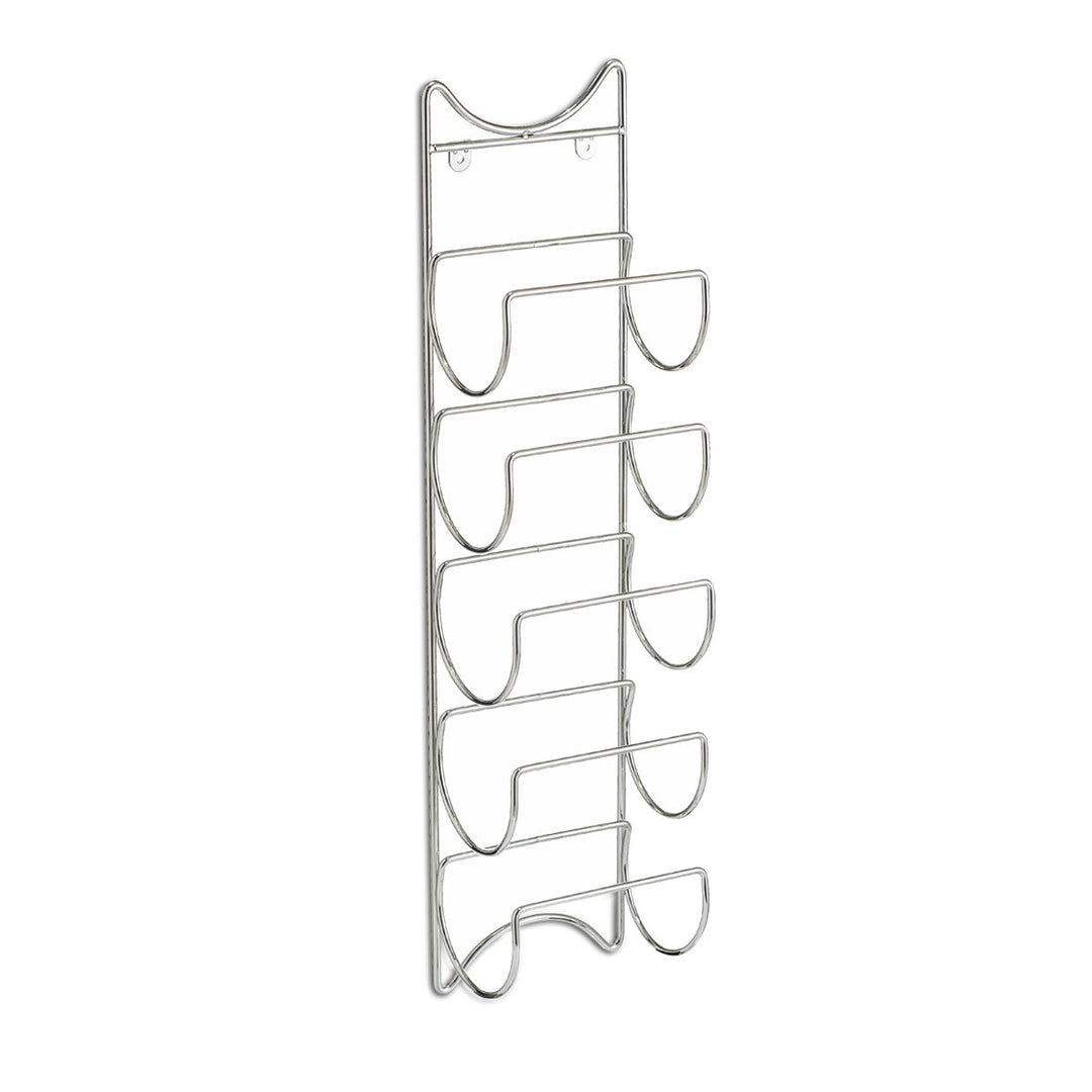 Zeller 27373 Flaschenhalter, Verchromt, Metall, 15 x 10.5 x 61 cm