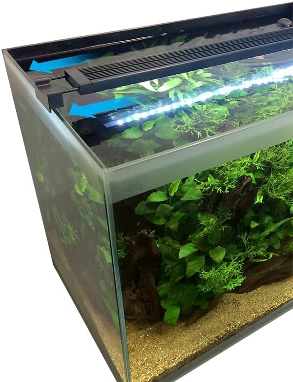 Fluval AquaSky 2.0, LED Beleuchtung fuer Suesswasser Aquarien, 83 - 106,5cm,