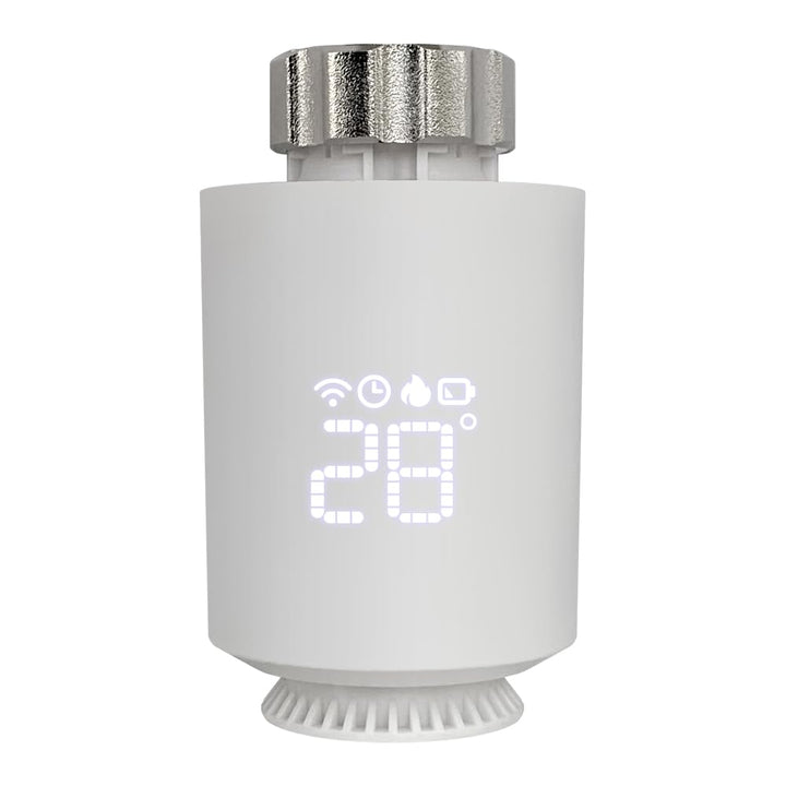 Smartes Heizkörperthermostat Zigbee 3.0, Wifi Zusatzprodukt Kompatibel mit Alexa,Google Home,Smart T