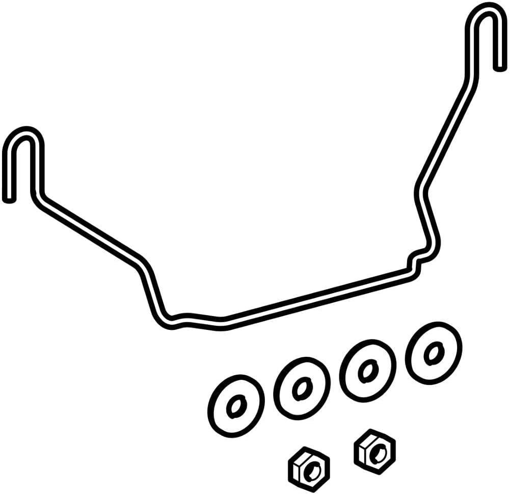 Geberit Befestigungselement für Halbsäulen von Waschtischen (1x Bügel, 2x Mutter, 4 Unterlegscheiben