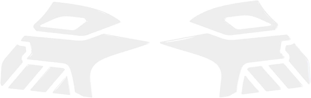 BIKE-label Seitentank Pad Transparent kompatibel für Suzuki V-Strom 650-800201