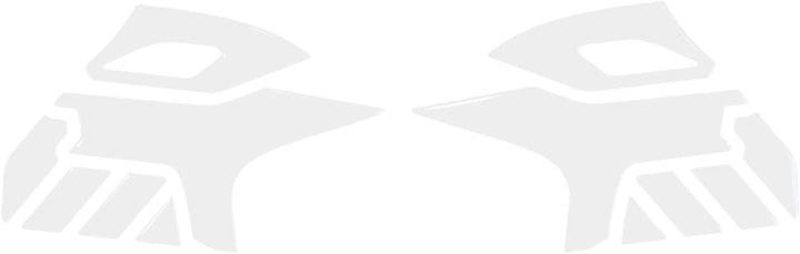 BIKE-label Seitentank Pad Transparent kompatibel für Suzuki V-Strom 650-800201