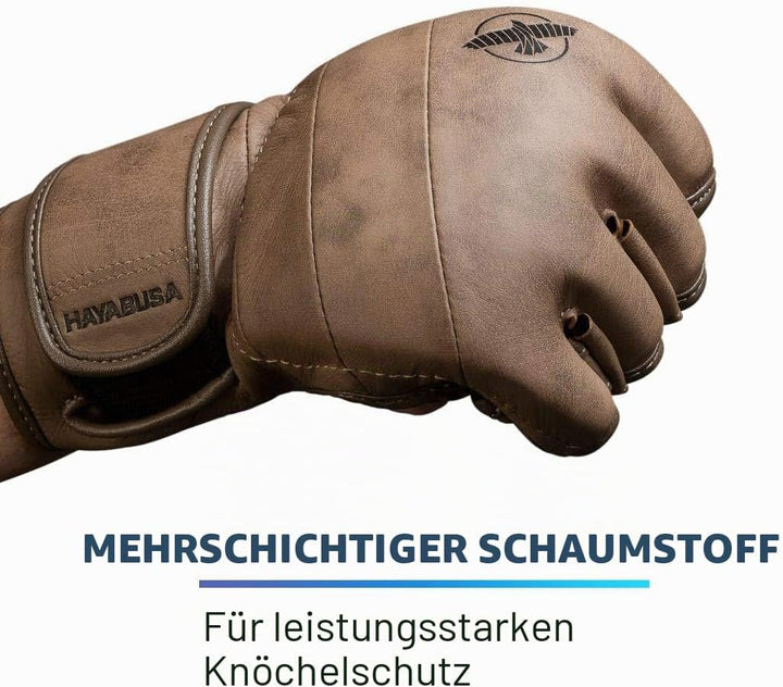 Hayabusa T3 LX 4oz MMA Handschuhe aus Leder Ideal für Kampf