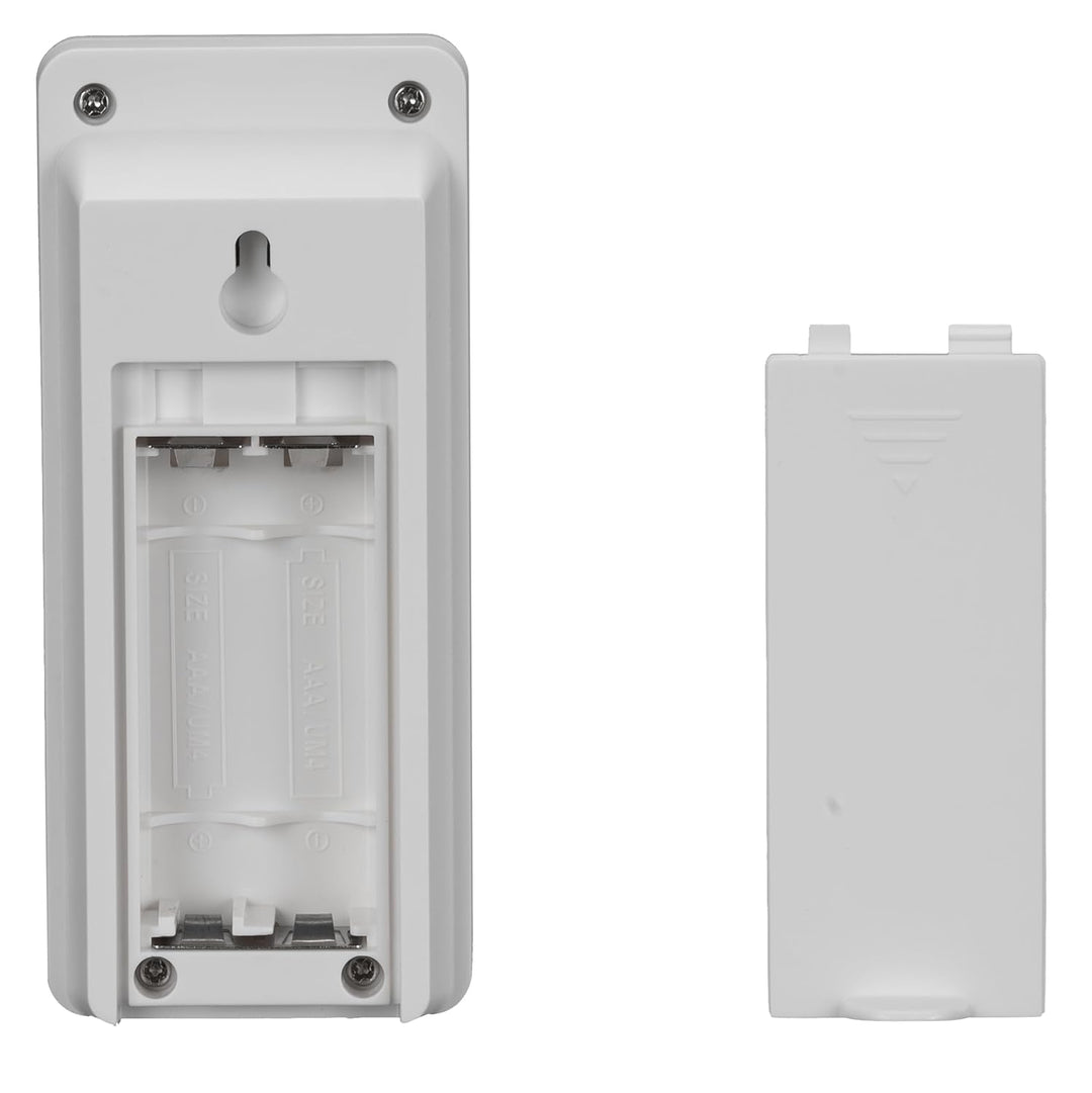 Kienzle Funkwetterstation mit Aussensensor Slim Design für Temperatur Luftfeuchtigkeit Wettervorhers