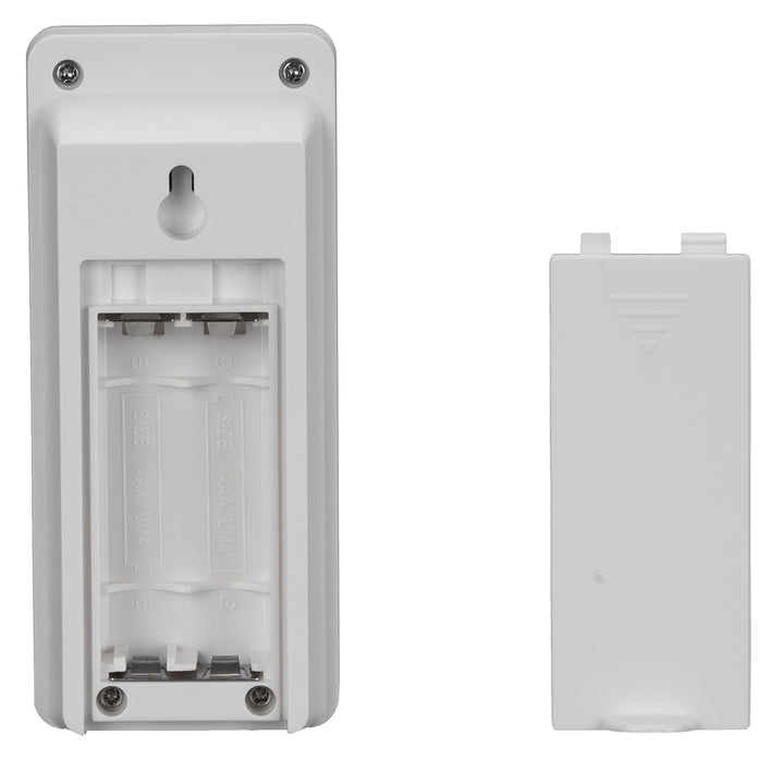 Kienzle Funkwetterstation mit Aussensensor Slim Design für Temperatur Luftfeuchtigkeit Wettervorhers
