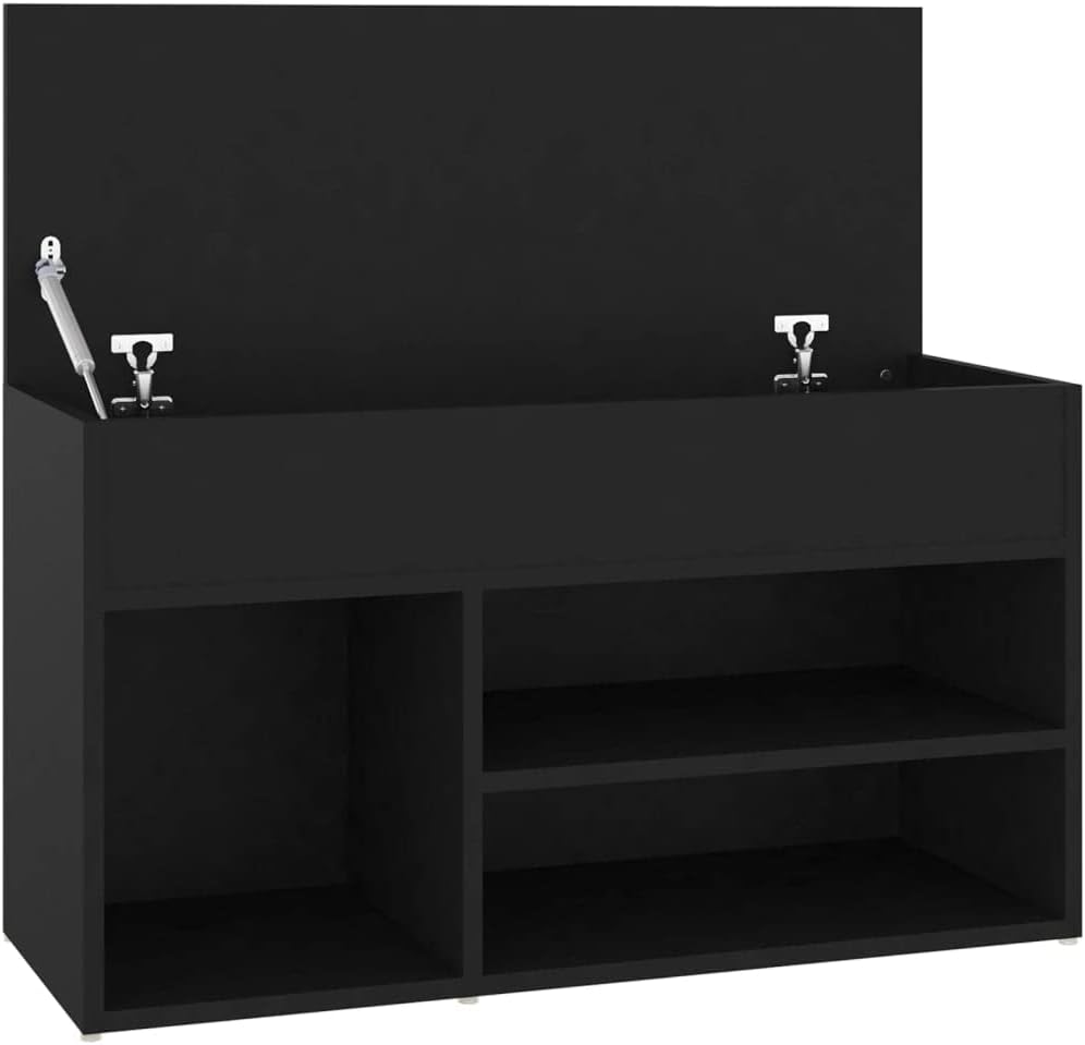vidaXL Schuhbank Sitzbank Bank Sitztruhe Schuhschrank Schuhablage Schuhregal Schuhaufbewahrung Schuh