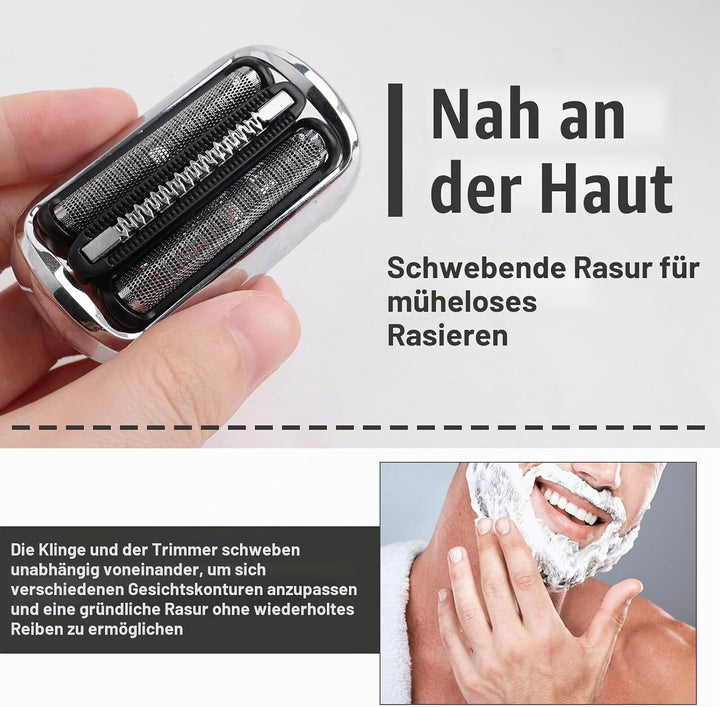 Ersatz-Scherkopf Kompatibel mit Series 7, 73S Rasierköpfe Ersatzklingen Klingen Rasierkopf für Serie