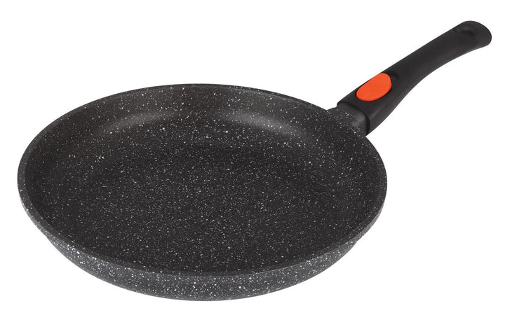 Kamberg – 0008020 – Pfanne 20 cm – Abnehmbarer Griff – Aluminiumguss – Beschichtung in Steinoptik –