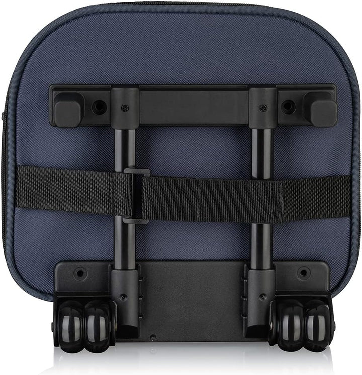Knuffelwuff Hunderucksack Trolley faltbar 2 in 1 mit Rollen und Griff 33x30x50cm