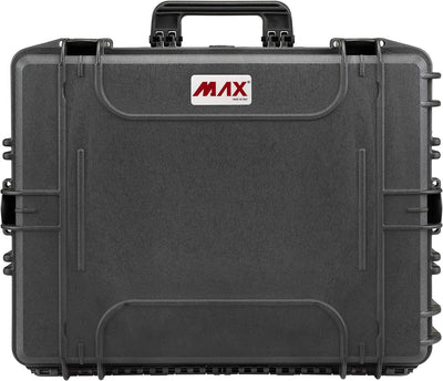 Max MAX540H190S Schutzkoffer für Fotoequipment, stabiler Kunststoff, Innenraum gepolstert, mit Trenn