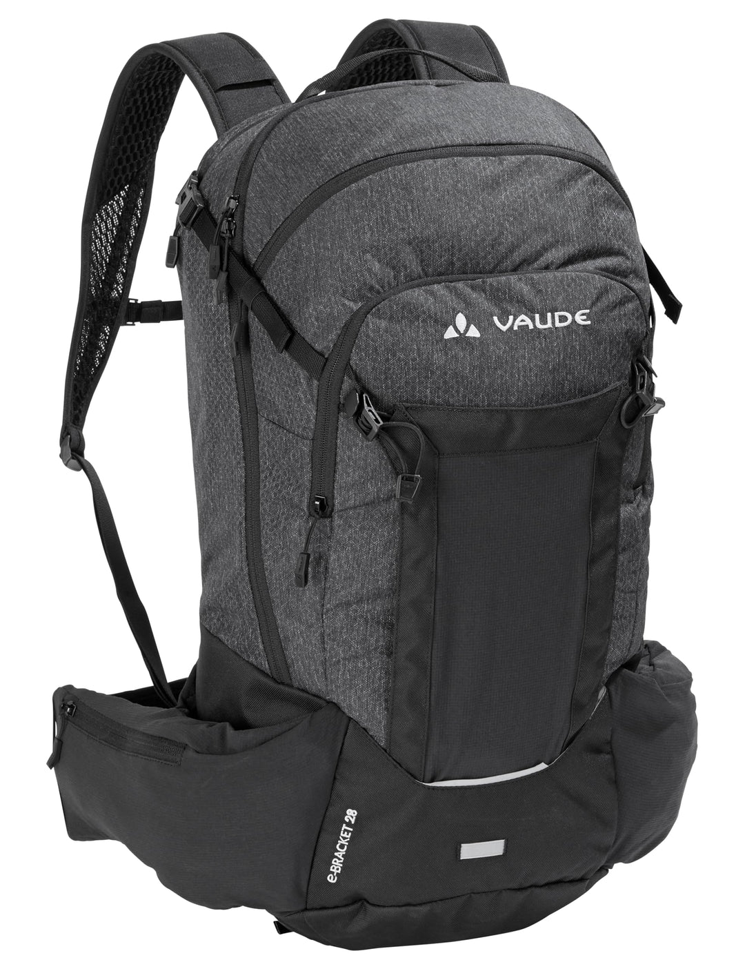 VAUDE eBracket 28 - Bike Rucksack Schwarz Einheitsgrösse, Schwarz Einheitsgrösse